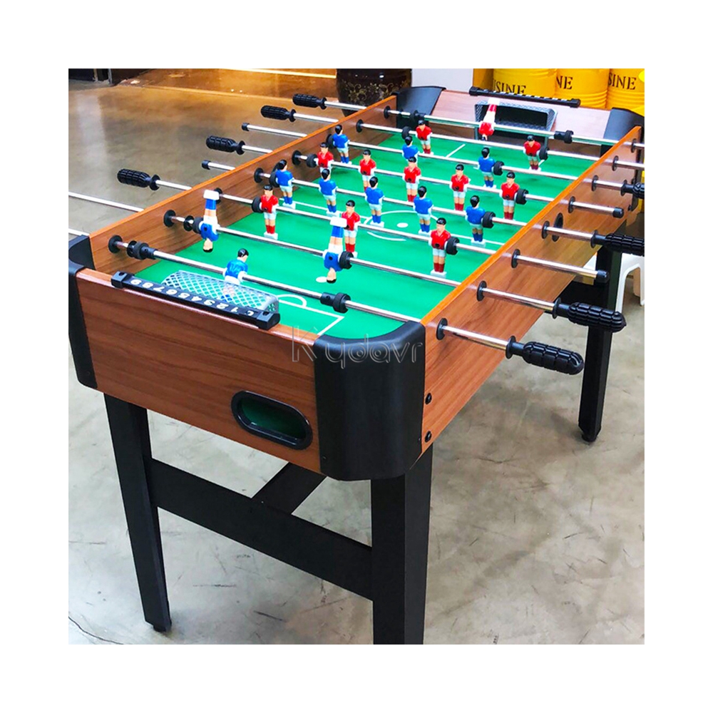 Foosball Table Commercial - สินค้าใหม่ โต๊ะฟุตบอลของเล่นราคาประหยัด พร้อมที่จับ สำหรับกีฬาฟุตบอลในร่ม ขนาดเล็ก หรูหรา