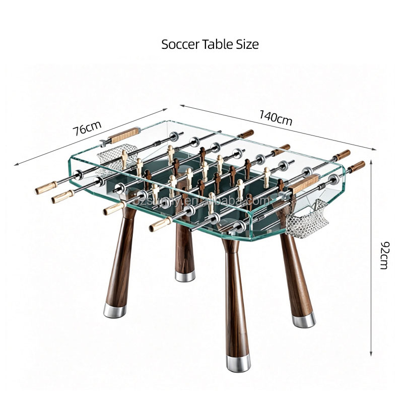 โต๊ะฟุตบอลมืออาชีพสำหรับเล่นใน - Foosball Table Commercial บทวิจารณ์และราคา