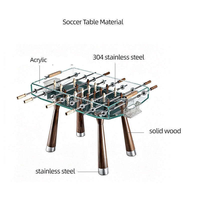 โต๊ะฟุตบอลมืออาชีพสำหรับเล่นใน - Foosball Table Commercial บทวิจารณ์และราคา