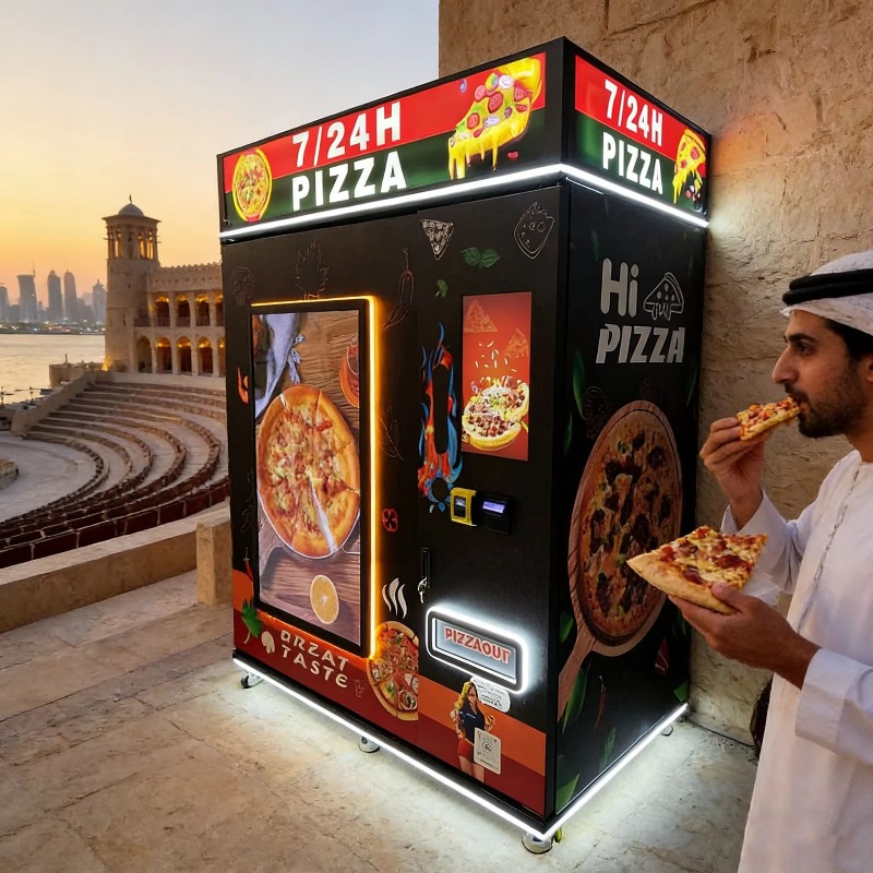 ตู้จำหน่ายพิซซ่าแบบกำหนดเองได้ - Vending Machine Qr Code บทวิจารณ์และราคา