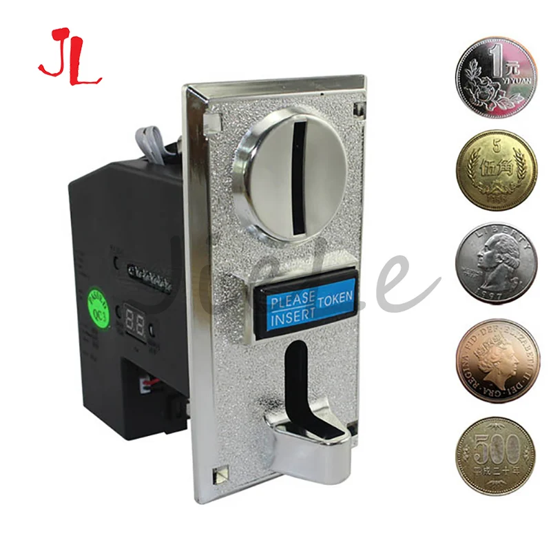 ตัวรับเหรียญหลายชนิด ตัวรับเหร - Arcade Ticket Machine บทวิจารณ์และราคา