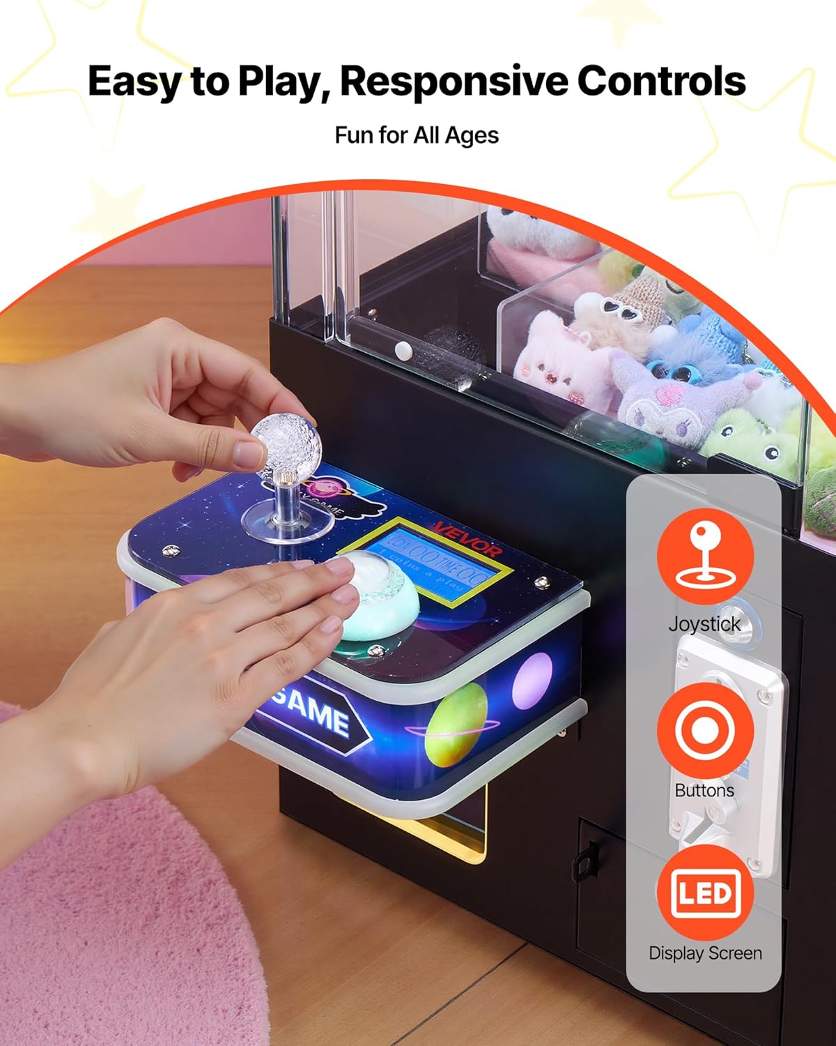 เครื่องเครนจับของ VEVOR, เครื่ - Claw Crane Machine บทวิจารณ์และราคา