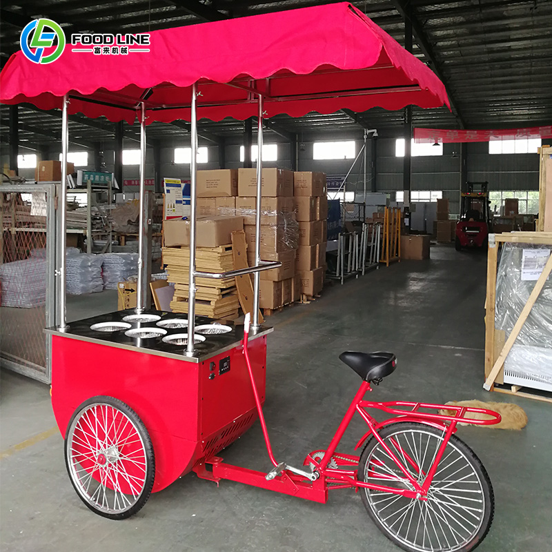 รถขายไอศกรีมไฟฟ้าแบบปรับแต่งได - Hot Dog Vending Cart บทวิจารณ์และราคา
