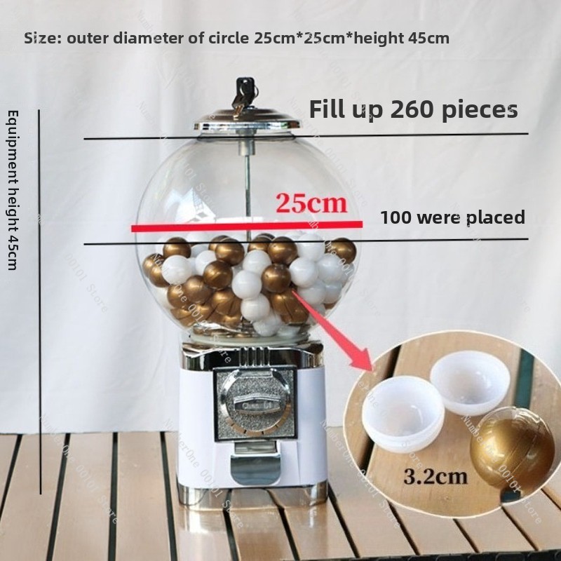 เครื่องจ่ายของรางวัลแบบแมนนวล  - Prize Capsule Toy Machine บทวิจารณ์และราคา