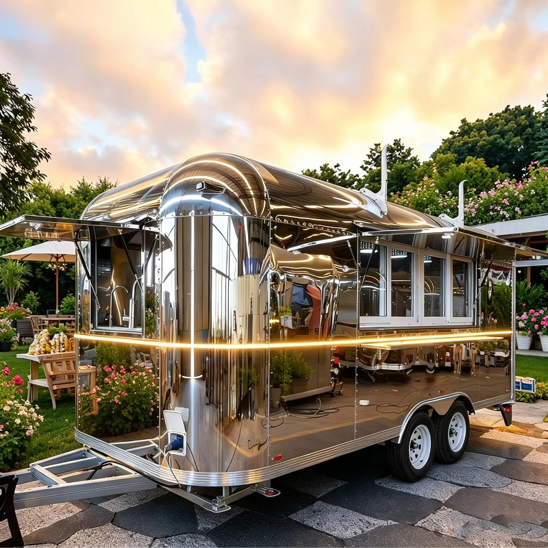 รถขายอาหารเคลื่อนที่พร้อมอุปกร - Hot Dog Vending Cart บทวิจารณ์และราคา