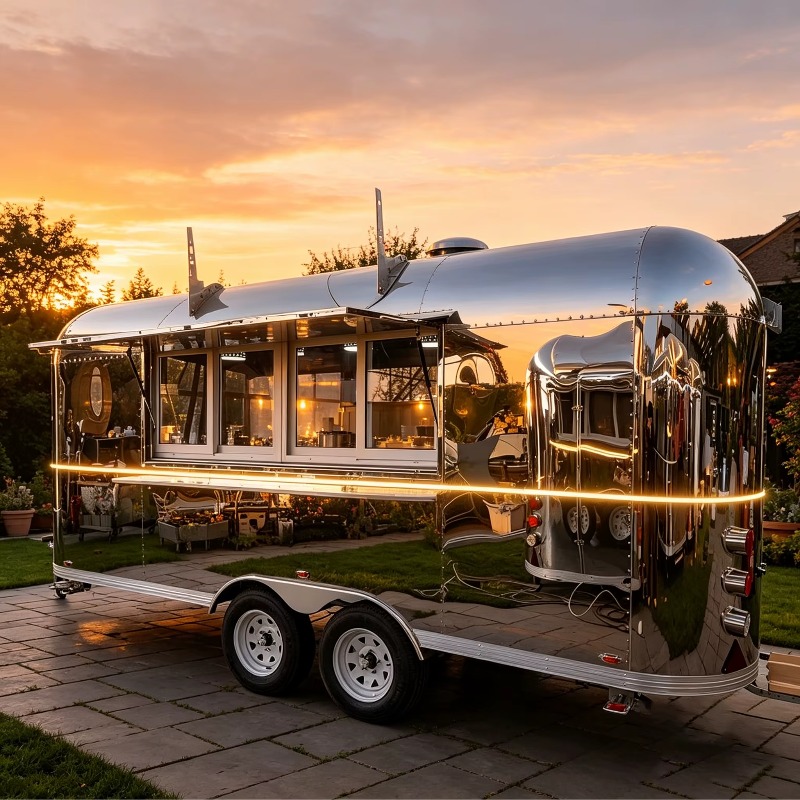 รถขายอาหารเคลื่อนที่พร้อมอุปกร - Hot Dog Vending Cart บทวิจารณ์และราคา