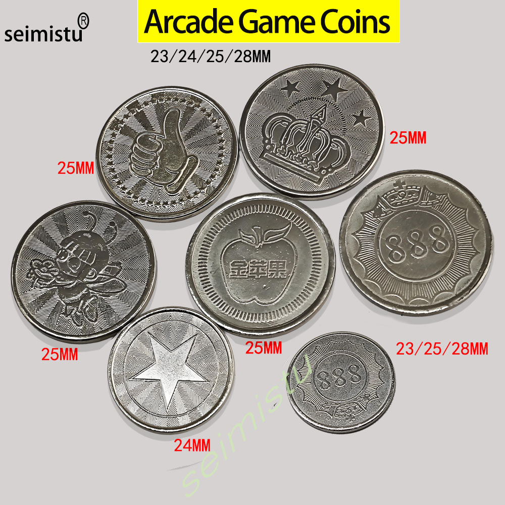 เหรียญสแตนเลส 100 ชิ้น ขนาด 23 - Arcade Ticket Machine บทวิจารณ์และราคา