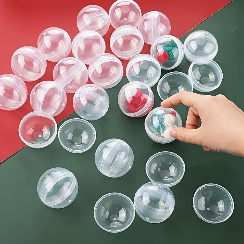 แคปซูลพลาสติกใสทรงกลมขนาด100ชิ - Prize Capsule Toy Machine บทวิจารณ์และราคา