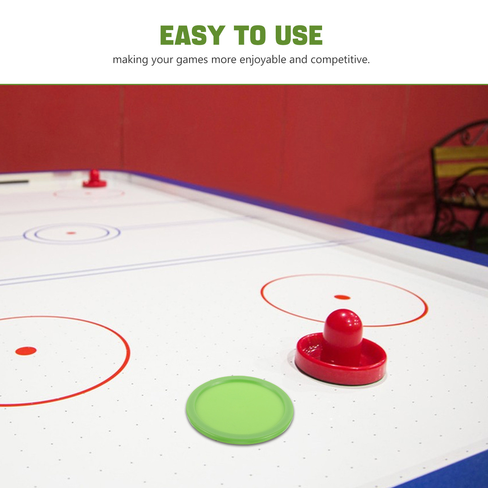 16 ชิ้น ลูกพัคฮอกกี้โต๊ะพลาสติ - Air Hockey Table บทวิจารณ์และราคา